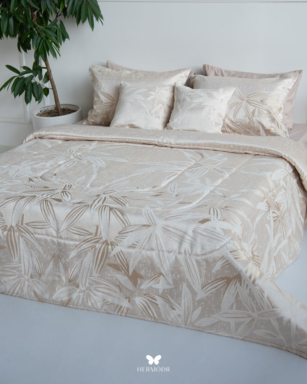 Комплект постельного белья двуспальный Konar Nescafe Hermodr 8 предметов 130220320 Иран