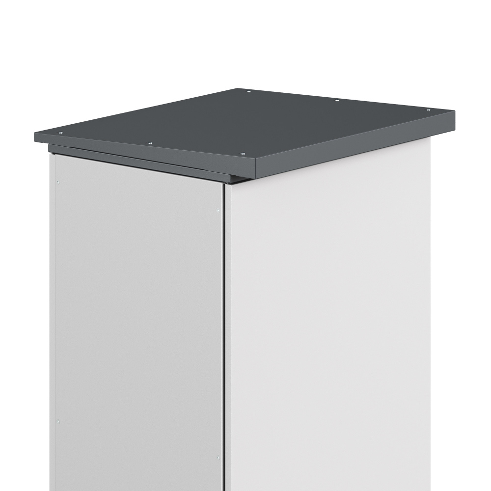 Козырек уличный для корпусов CQE, ШхГ 800х800 мм, RAL7011