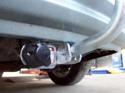 Фаркоп оцинкованный Galia H071A для Hyundai Accent 2006-2010(паспорт и сертификат в комплекте)(без электрики)