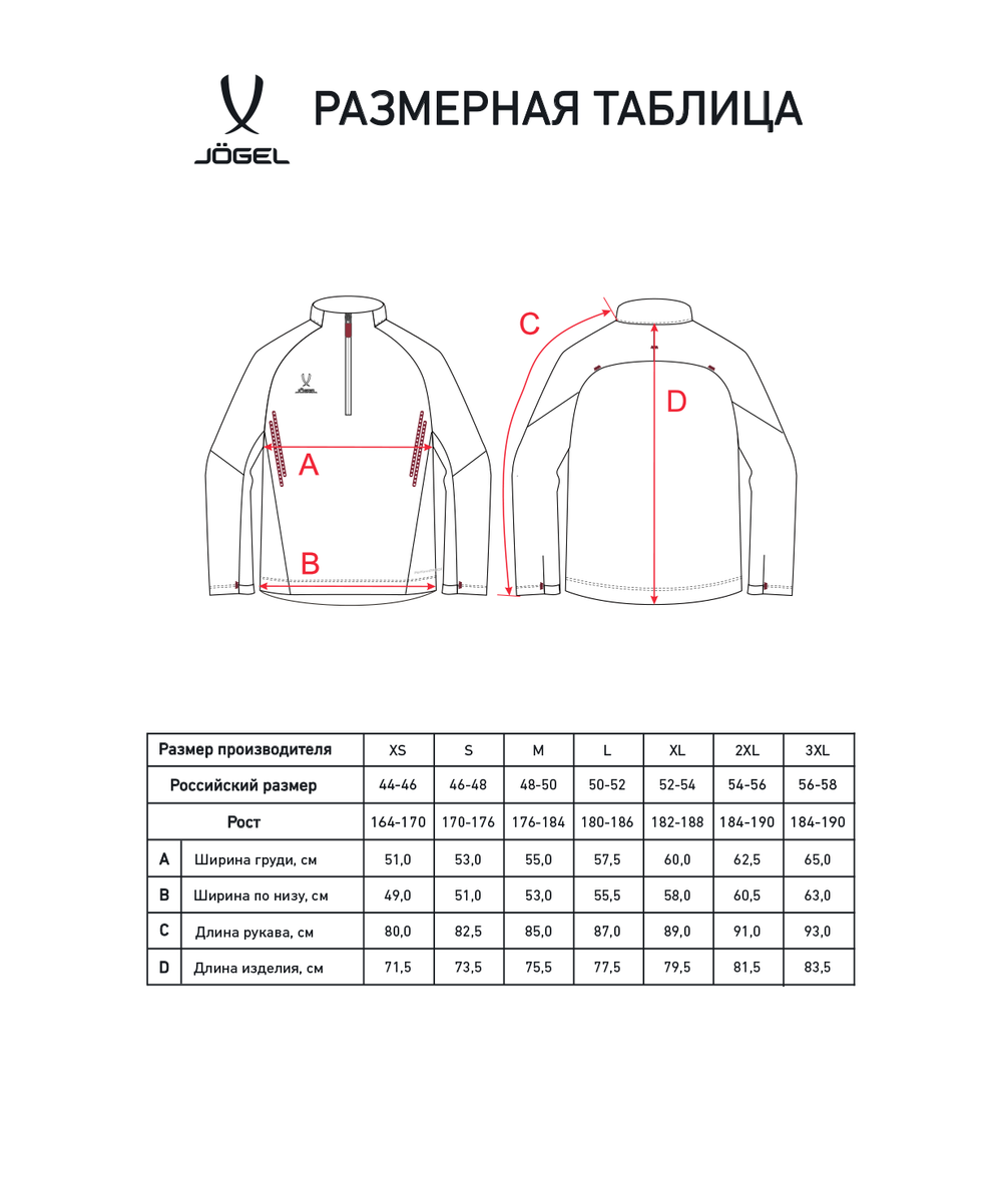 Топ ветрозащитный PREMIER PerFormPROOF Wind Top, темно-красный