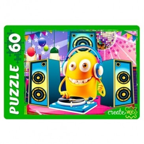 Пазлы ПУ602482 39. ПАЗЛЫ 60 элементов. ВЕСЕЛЫЕ СМАЙЛЫ №2 И