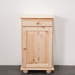 Тумба Лена однодверная из сосны, в лаке