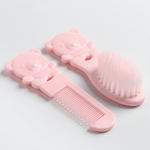 4591076 Набор расчесок "Мишка", 2 шт., цвет розовый