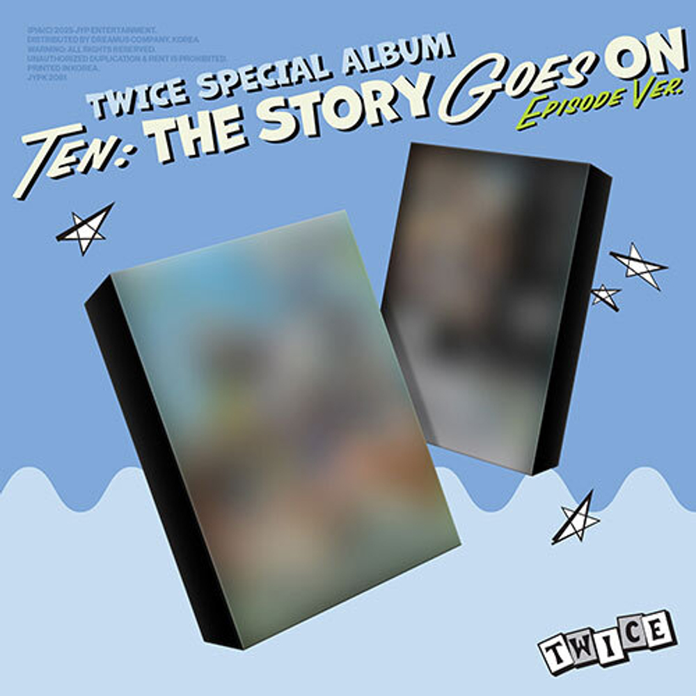 Альбом TWICE - TEN: The Story Goes On (EPISODE Ver.)