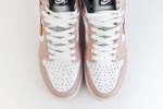 Кроссовки Nike Air Jordan 1 Wmns White / Peach / Orange