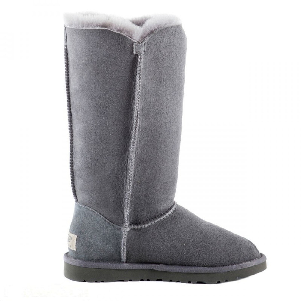 Угги Bailey Button Triplet Grey