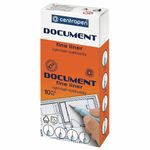 Ручка капиллярная (линер) СИНЯЯ CENTROPEN "Document", трехгранная, линия письма 0,1 мм, 2631/0,1, 2 2631 0110