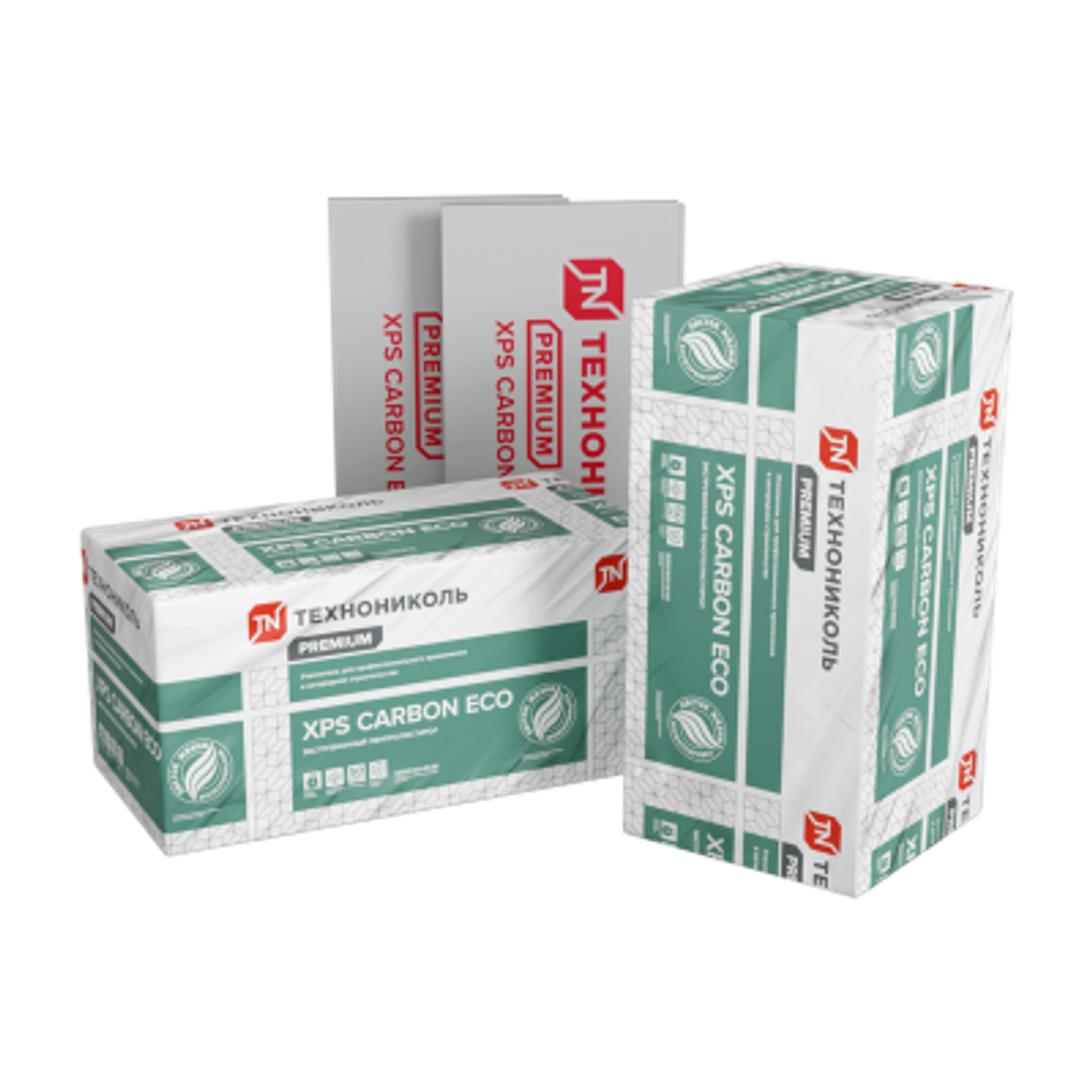 Утеплитель XPS CARBON ECO 1180x580x100 мм 2,74 м2