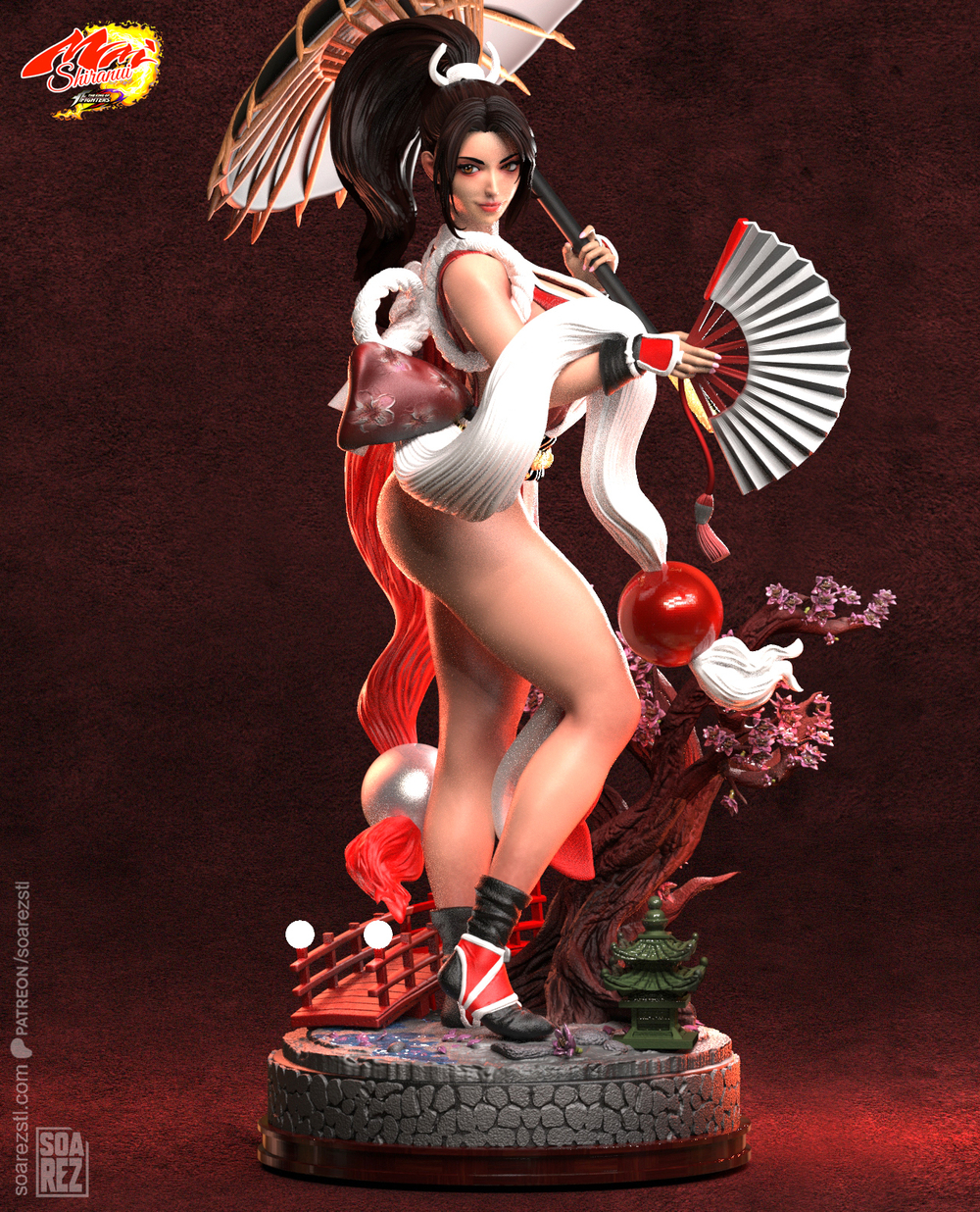 Май Сирануй Mai Shiranui King of Fighters Fatal Fury
