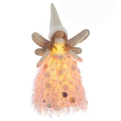 GAEM Игрушка набивная "Фея" с подсветкой (AAx3 н/п), L15 W8 H32/22 см, 2в.