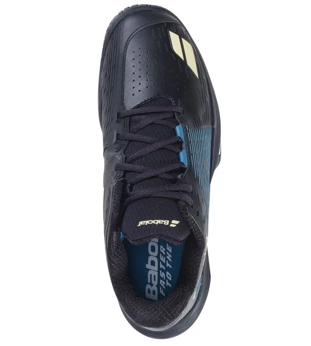 Мужские кроссовки теннисные Babolat Propulse Storm Clay - black/blue