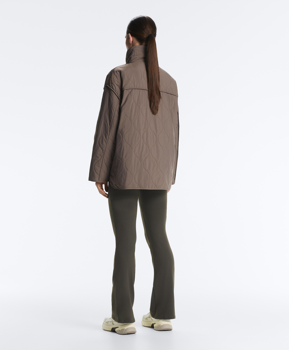 Oysho Утепленная водоотталкивающая куртка FELLEX® AEROGEL, линялый фиолетовый