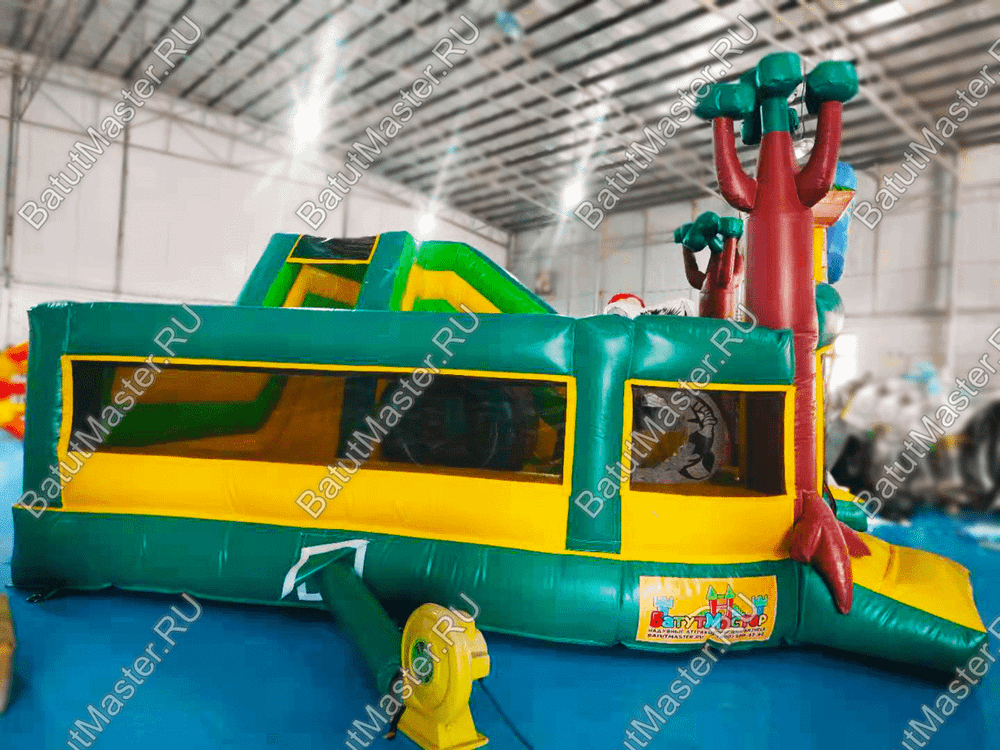 Надувной батут "Сафари клуб", 5*5*4,5 м