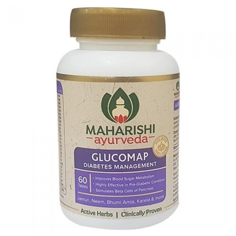 БАД Maharishi Ayurveda Глюкомап Glucomap, 60 таб
