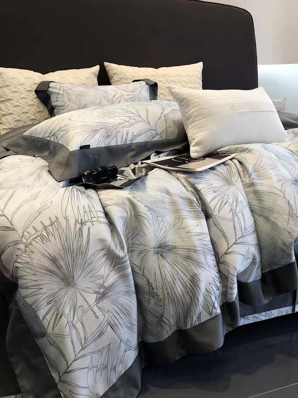 Постельное белье из тенселя Fern Grey