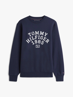 Свитшот Tommy Hilfiger Arch Logo Flex Fleece Navy
