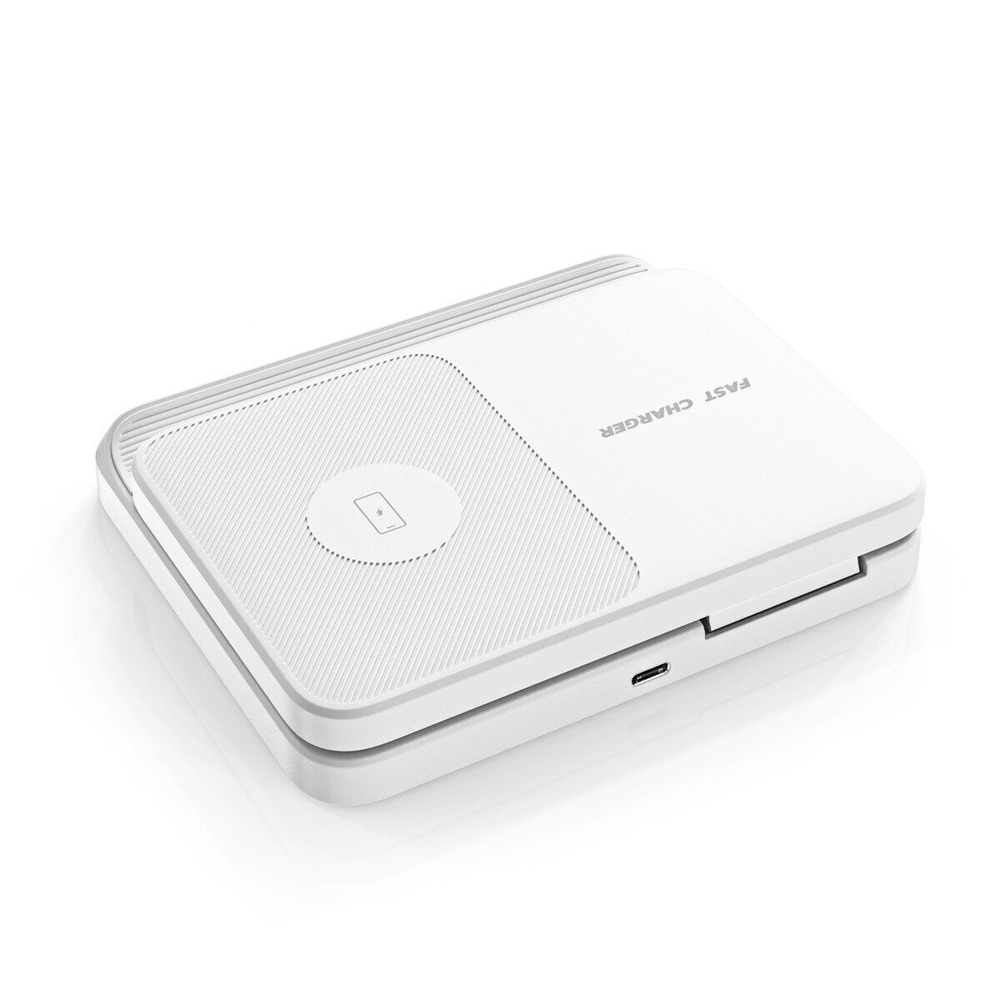 Беспроводная зарядная станция MIVO MW-07 (3-в-1) складная.