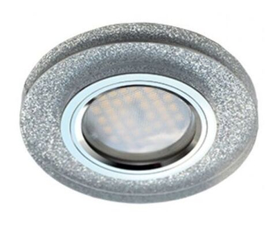 Ecola MR16 DL1650 GU5.3 Glass Стекло Круг Серебряный блеск / Хром 25x95 (кd74)