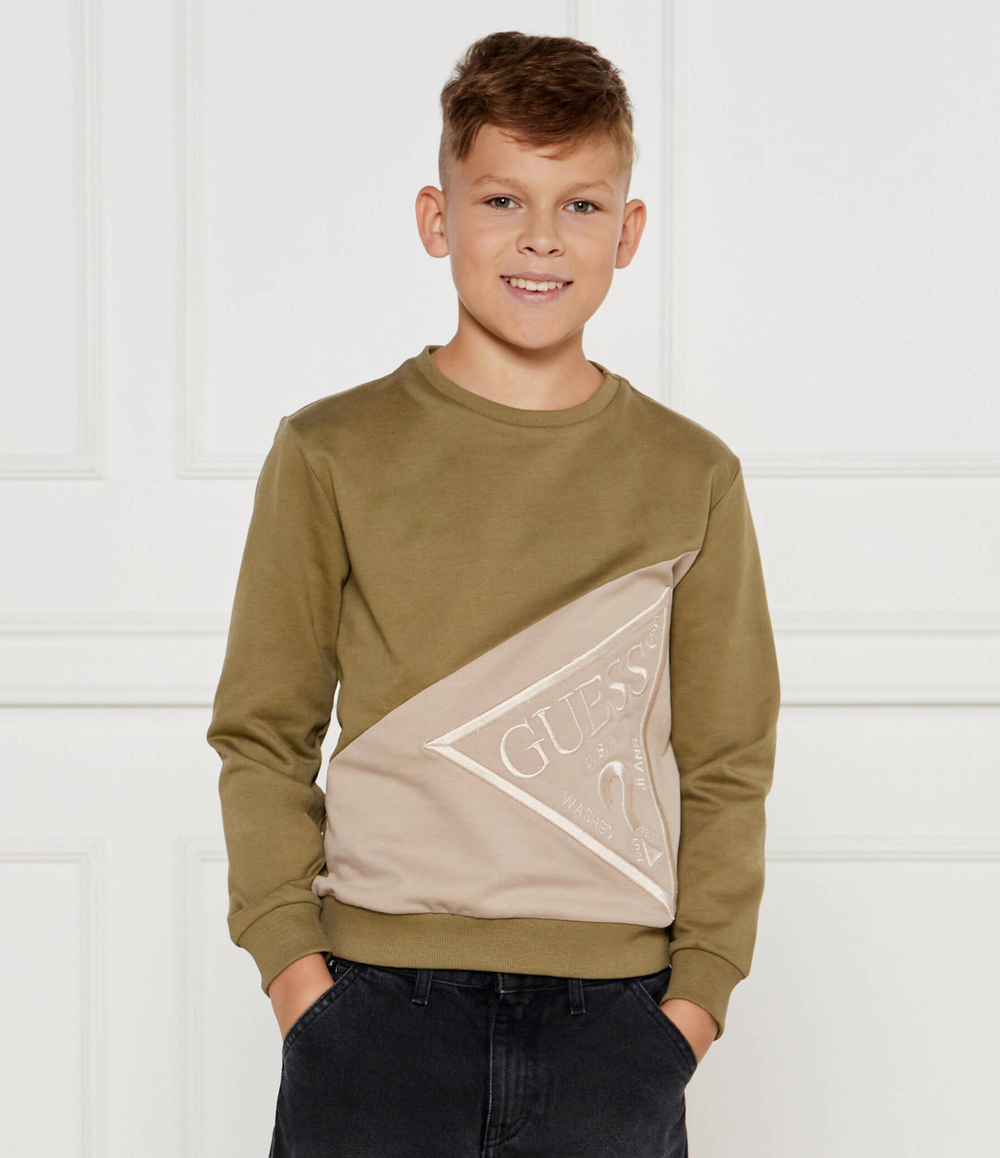 Худые Guess - хаки(L4YQ04 KA6R4)