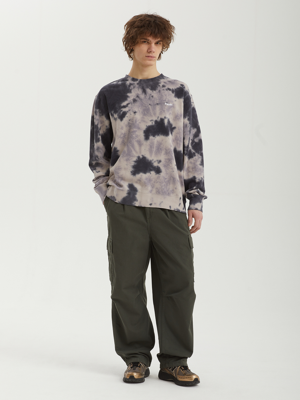 Мужская Толстовка Tie Dye 89 Logo