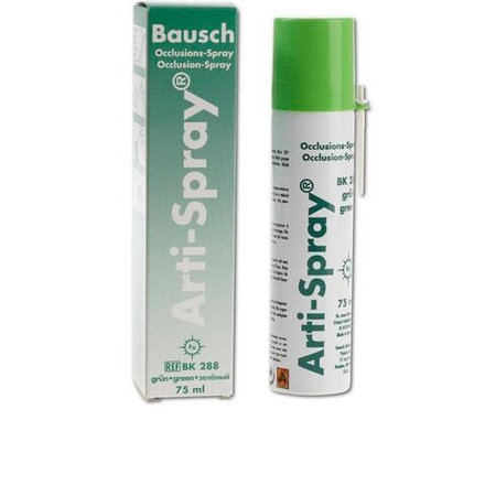 Arti-Spray ВК 288 артикуляционный спрей (копирка-аэрозоль) зеленый 75мл, Bausch