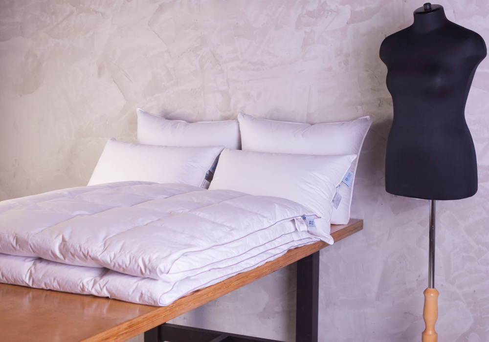 Одеяло всесезонное German Grass Gray Familie Down Австрия-Россия вид