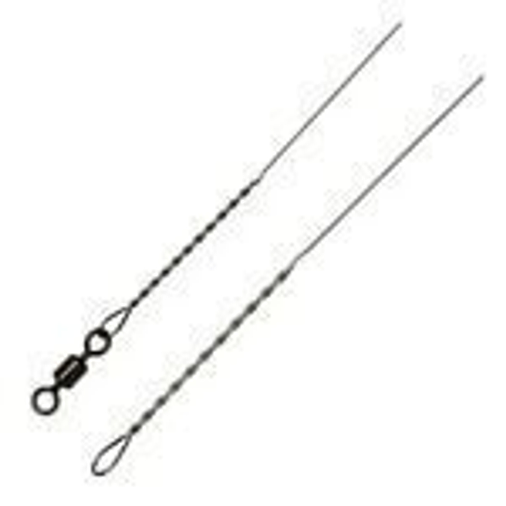 Поводок струна Leader Ice Fishing с вертлюгом 7,5 см., 4 кг. (10 шт)