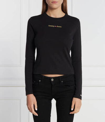 Блузка Tommy Jeans - черный(DW0DW16439)