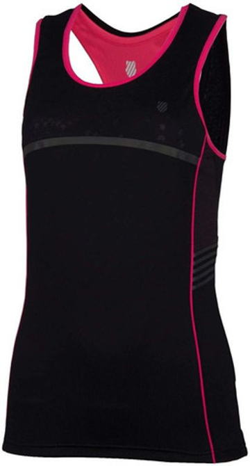 Женский топ теннисный K-Swiss Hypercourt Speed Tank W - черный