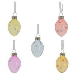 GAEM Набор из 9-ти изделий декоративных подвесных "Яйцо пасхальное" (3*4), L8 W8 H8,5 см