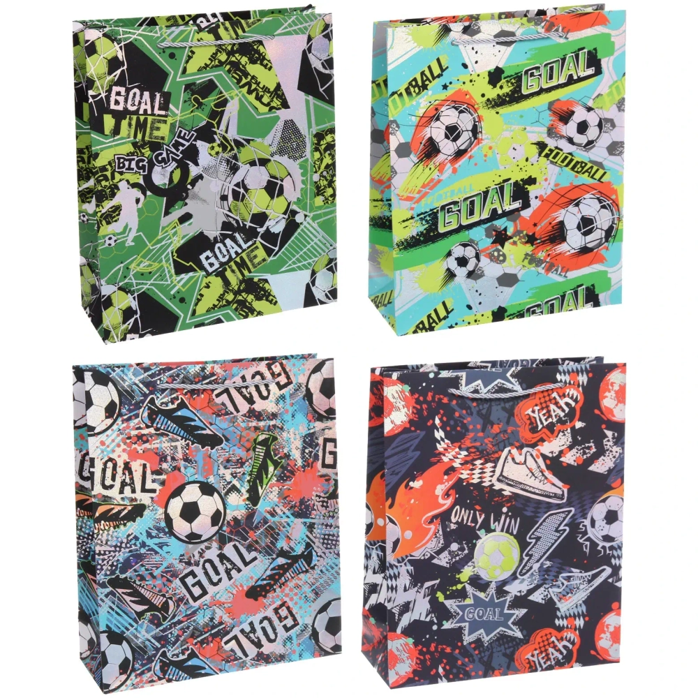 Пакет подарочный «GOAL» 26*32*10 см