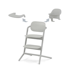 Стульчик Cybex Lemo 3-in-1 Set Suede Grey
