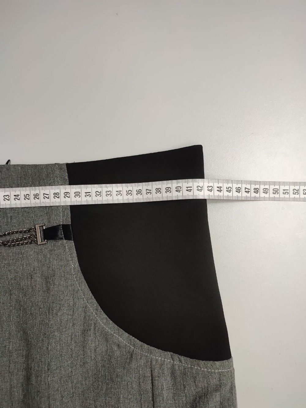 Юбка комбинированная 48 размер