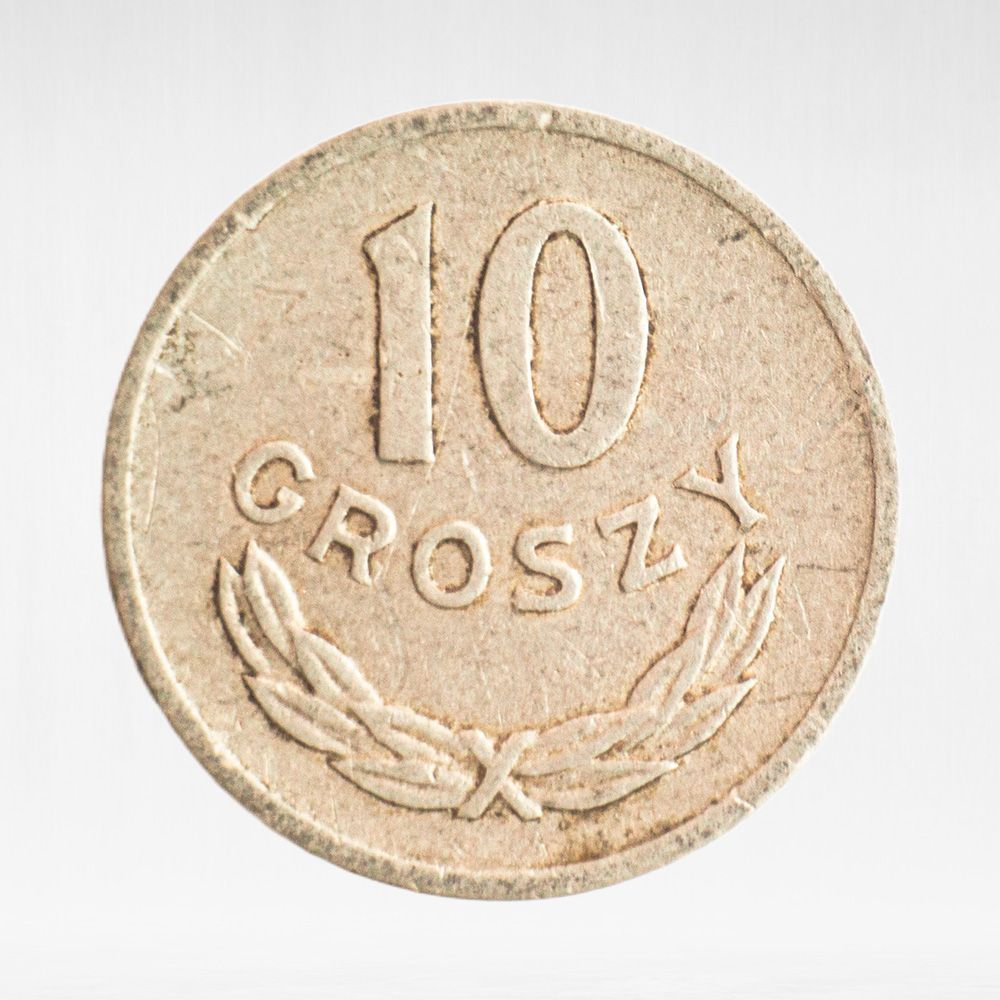 Poland, 10 Groszy, 1969, F