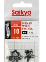 Вертлюг с застежкой Saikyo SA-305