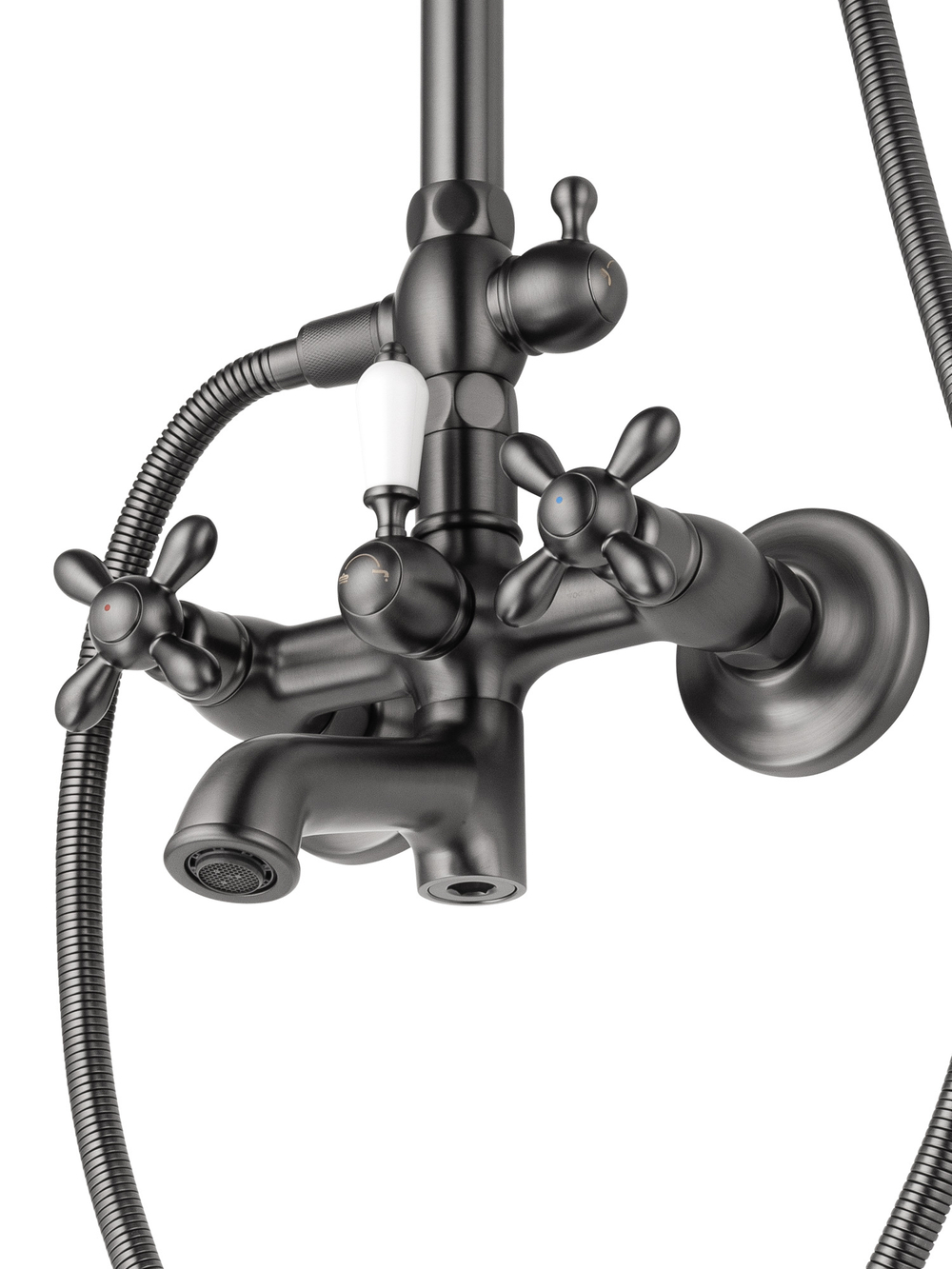 Душевая система WONZON & WOGHAND RETRO, Темный графит (WW-88739020-BGM)