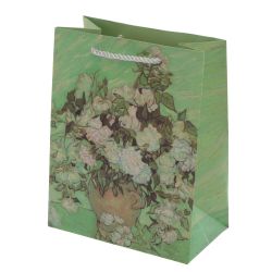 GAEM Пакет подарочный S (бумага 210г/м2, блок 12шт), L18 W10 H23 см, 4в.