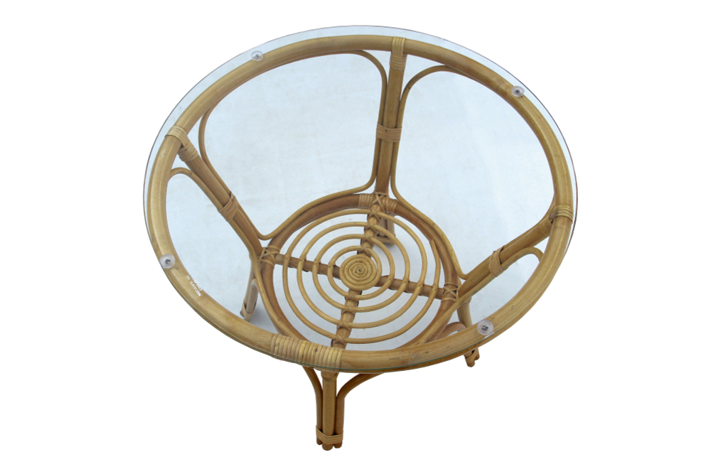 Набор мебели Garden Story Багамы (диван+2кресла+стол (2 уп.), каркас медовый, подушки бежевые)