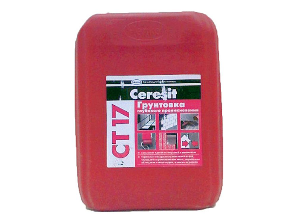 Грунтовка Ceresit СТ 17 для впит.основ (5л)