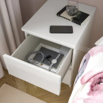 Комод - IKEA MALM/МАЛЬМ ИКЕА, 55х48х40 см, белый глянцевый