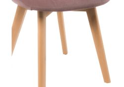 Деревянный стул Filip light purple / wood