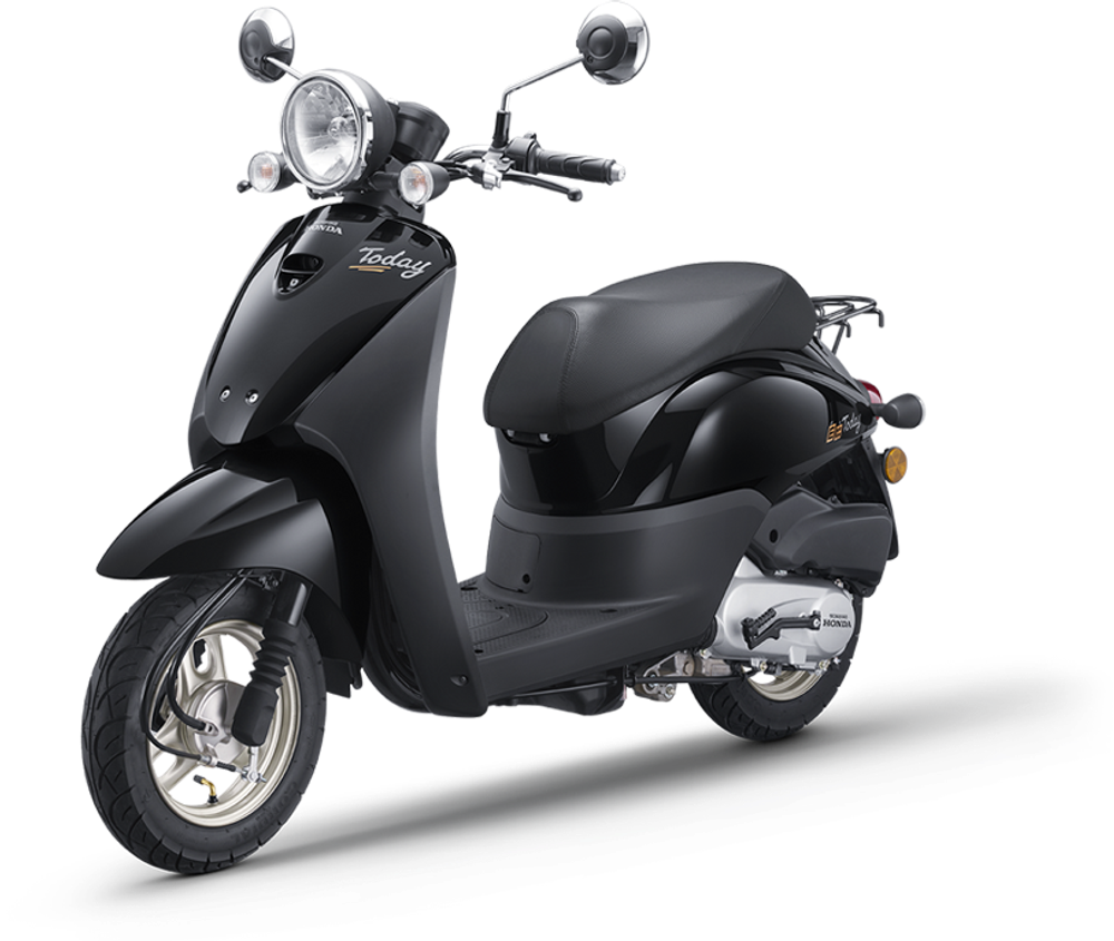 Скутер Honda Today черный (RR)