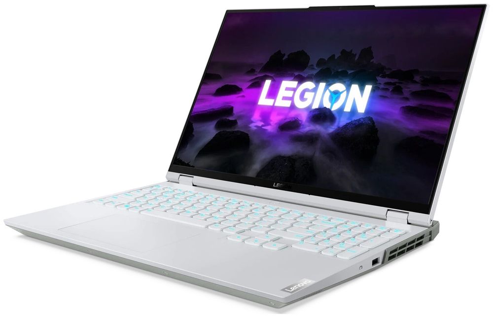 Ноутбук Lenovo Legion 5 Pro 16ACH6H, 16&amp;quot; (2560x1600) IPS 165Гц/AMD Ryzen 7 5800H/16ГБ DDR4/2ТБ SSD/GeForce RTX 3060 6ГБ/Windows 11 Home, белый [82JQ00X8PB]