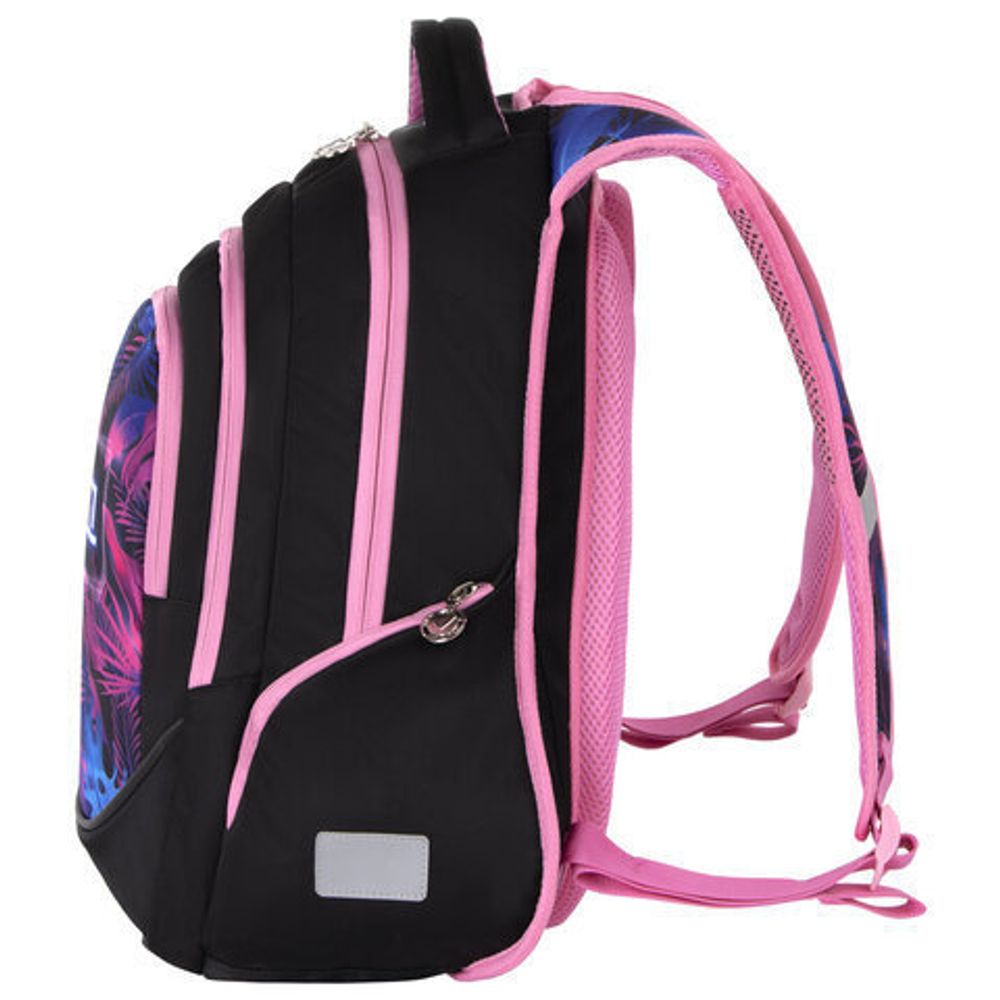 Рюкзак BRAUBERG SPECIAL, "Neon leaves", 229980