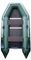 Лодка надувная НЕПТУН с килем КМ-300 Д ( зеленая )