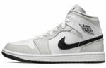 Кроссовки Jordan Air Jordan 1 Mid "Light Smoke Grey" Dior (Женская размерная сетка)