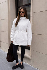 Плащ-ветровка женская "HN-12" белый