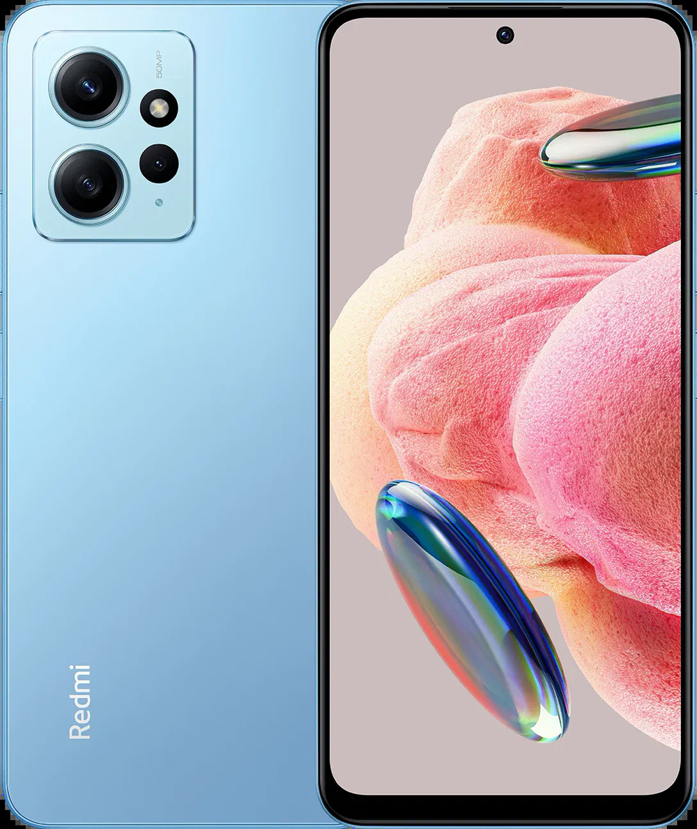 Смартфон Xiaomi Redmi Note 12 8/256 GB Ice Blue RU