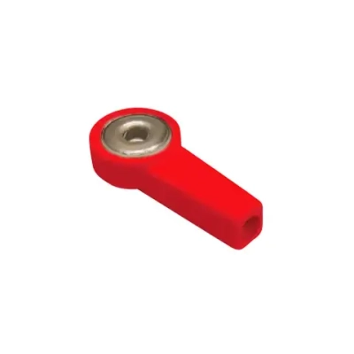 Адаптер с разъемом 4 мм и конектором кнопка PG-922/4TR красный