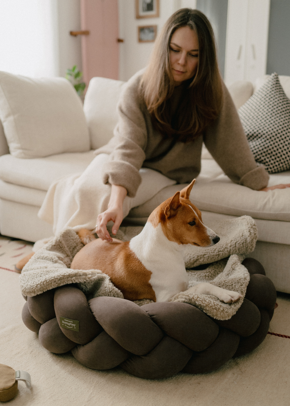 Лежанка "Пони-Колосони" Шоколад